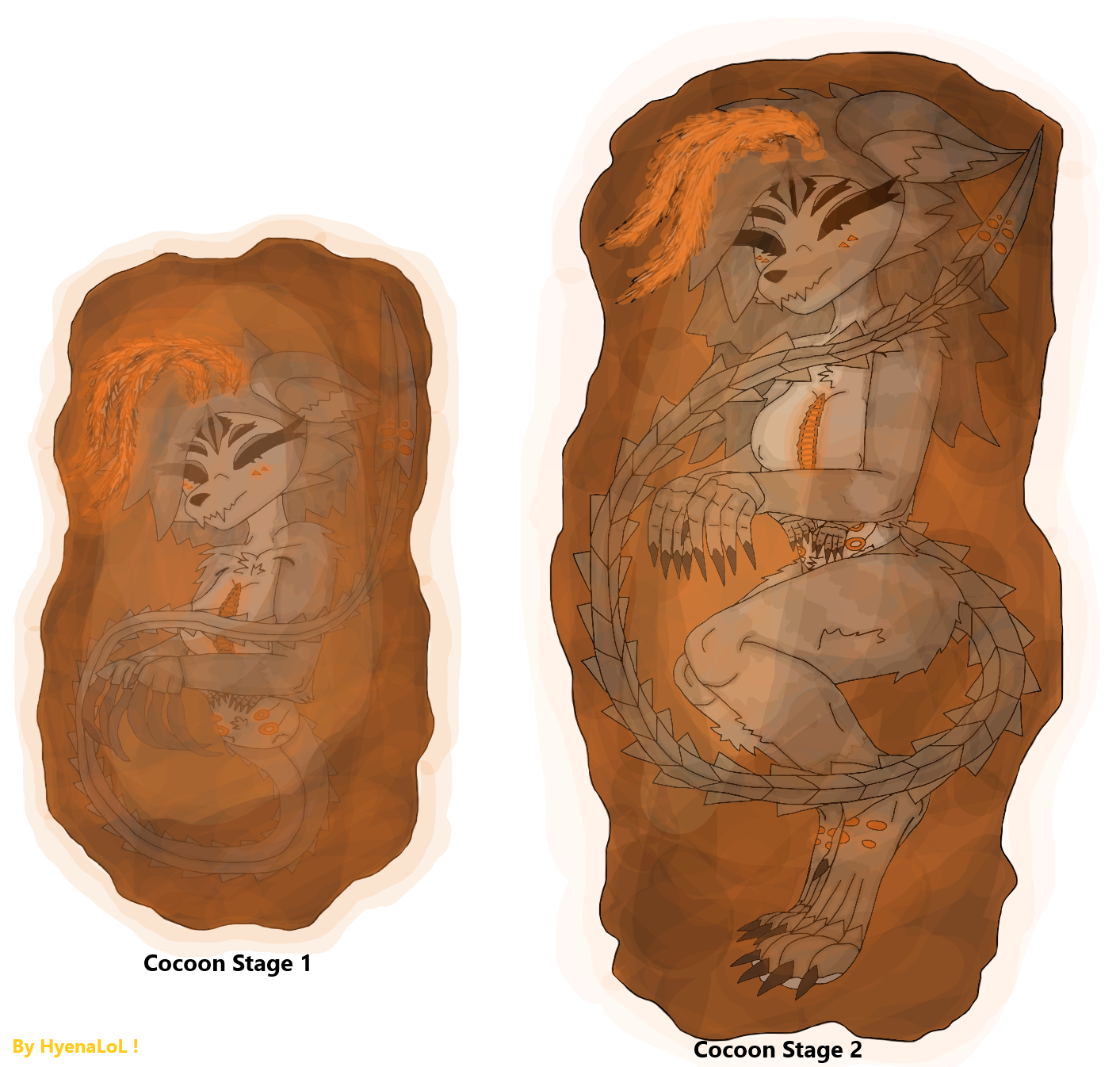 SheFur Cocoonization Stage PNG